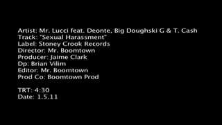 Hr Lucci, Deonte, Suur Doughski G ja T. Ca$h Seksuaalne Ahistamine (Hoiatus Peab Olema 18-aastane Või Vanem Vaatamiseks) Maailma Hip-Hop Staar